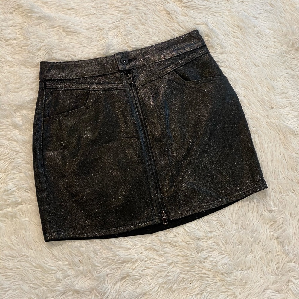 Paige Jasmine Black Skirt